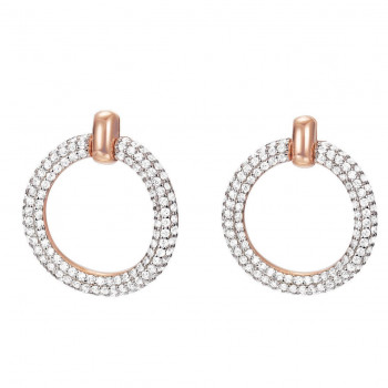 Esprit® 'Peribess' Women's Brass Drop Earrings - Rose ESER02690C000