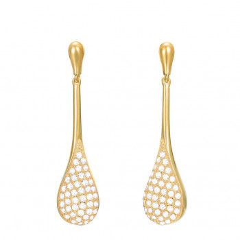 Esprit® Women's Brass Drop Earrings - Gold ESER03072B000