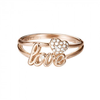 Esprit® Women's Brass Ring - Rose ESRG02773C190