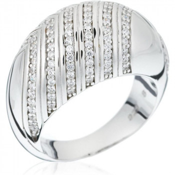 Esprit® 'Dinast Day' Women's Sterling Silver Ring - Silver ESRG91665B180
