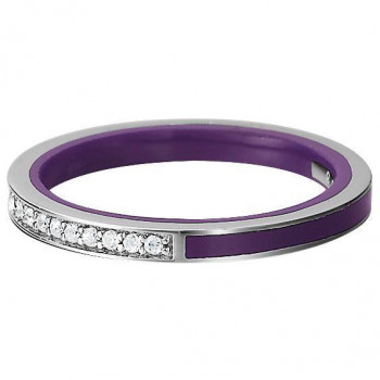 Esprit Marin Glam Purple Women's Silver Ring ESRG91939F180 #1