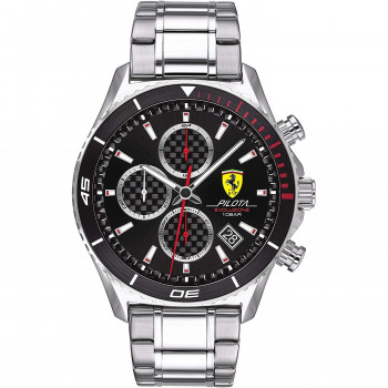 Ferrari® Chronograph 'Pilota Evo' Men's Watch 0830772 #1