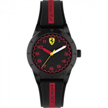 Ferrari® Analogue 'Red Rev' Child's Watch 0860017