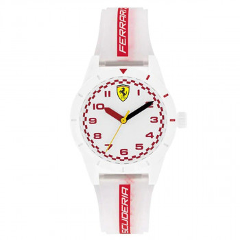 Ferrari® Analogue 'Red Rev' Child's Watch 0860020