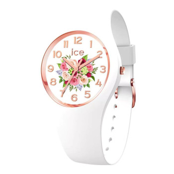 Ice Watch® Analogue 'Ice Flower - White Bouquet' Women's Watch 021742