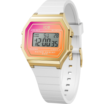 Ice Watch® Digital 'Ice Digit Retro - White Sunkissed' Women's Watch 022720
