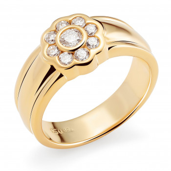 Orphelia® Women's Yellow-Gold 18K Ring AP-3022 #1