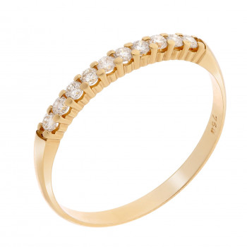 Orphelia® Women's Yellow gold 18C Ring - Gold RD-3007