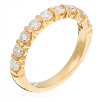 Orphelia® Women's Yellow gold 18C Ring - Gold RD-3013