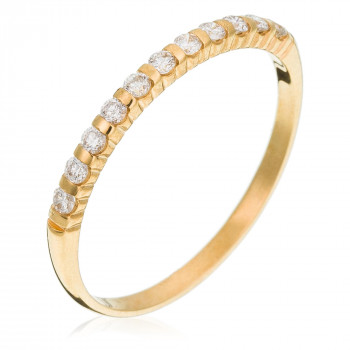 Orphelia® Women's Yellow gold 18C Ring - Gold RD-3027