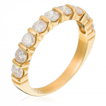 Orphelia® Women's Yellow gold 18C Ring - Gold RD-33079