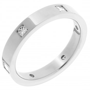 Orphelia® Women's Whitegold 18C Ring - Silver RD-33330/1