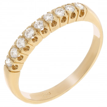 Orphelia® Women's Yellow gold 18C Ring - Gold RD-3907