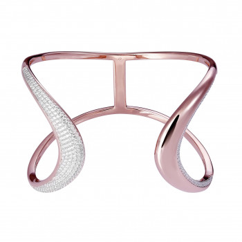 Orphelia® Women's Sterling Silver Bracelet - Rose ZA-7407
