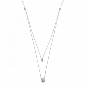 Orphelia® Women's Sterling Silver Necklace - Silver ZK-7492 #1