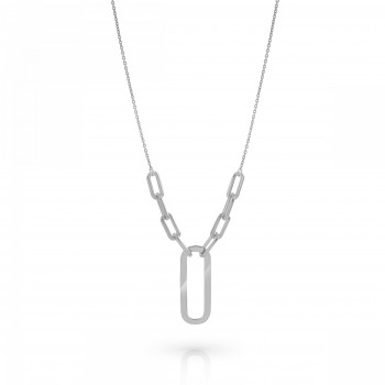 Orphelia® 'Essence' Women's Sterling Silver Necklace - Silver ZK-7560 #1