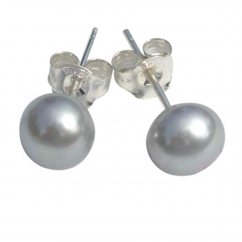 Orphelia® 'Sonia' Women's Sterling Silver Stud Earrings - Silver ZO-7066/1