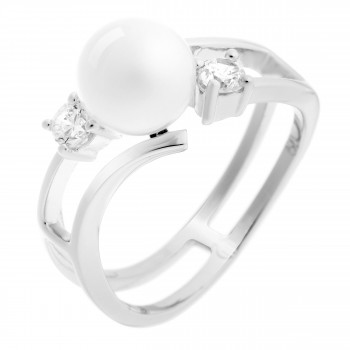 Orphelia® Women's Sterling Silver Ring - Silver ZR-7119 #1