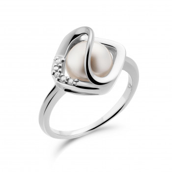 Orphelia® Women's Sterling Silver Ring - Silver ZR-7471 #1