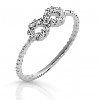 Infinity Sterling Silver Ring ZR-7528