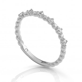 Signature Sterling Silver Ring ZR-7535