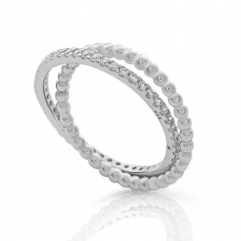 Everest Sterling Silver Ring ZR-7542