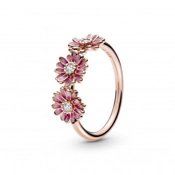 Pandora® Women's Gold Plated Metal Ring - Rose 188792C01