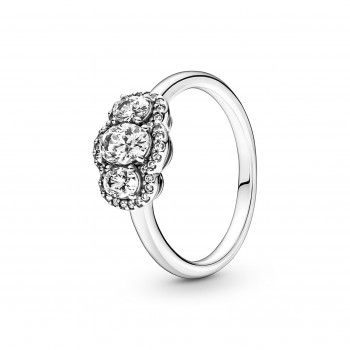 Pandora® Women's Sterling Silver Ring - Silver 190049C01