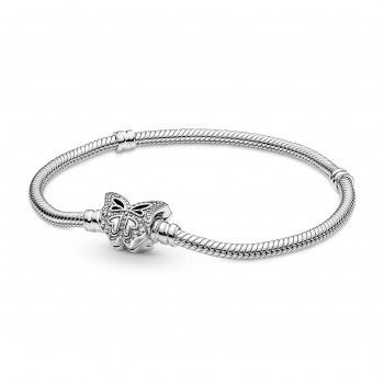 Pandora® 'Butterfly' Women's Sterling Silver Bracelet - Silver 590782C01-18