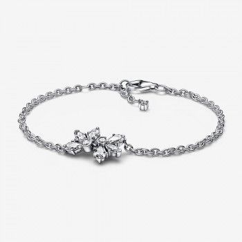 Pandora® Pandora Timeless 'Herbarium Cluster' Women's Sterling Silver Bracelet - Silver 592398C01-16