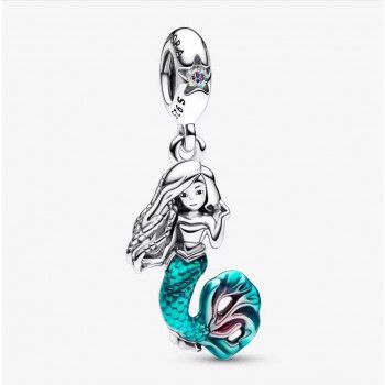 Pandora® 'Disney The Little Mermaid' Women's Sterling Silver Charm - Silver 792695C01