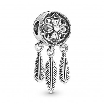 Pandora® 'Spiritual Dreamcatcher' Women's Sterling Silver Charm - Silver 797200
