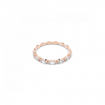 Swarovski® 'Vittore' Women's Gold Plated Metal Ring - Rose 5351769