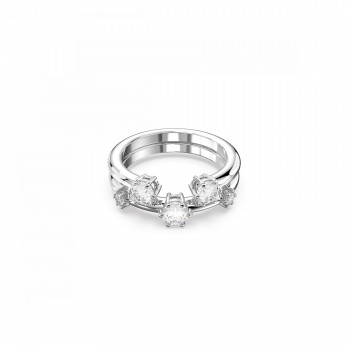 Swarovski® 'Constella' Women's Base Metal Ring - Silver 5640961