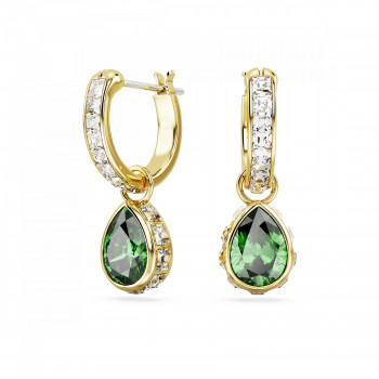 Swarovski® 'Stilla' Women's Gold Plated Metal Drop Earrings - Gold 5662922