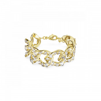 Swarovski® 'Dextera' Women's Gold Plated Metal Bracelet - Gold 5666027