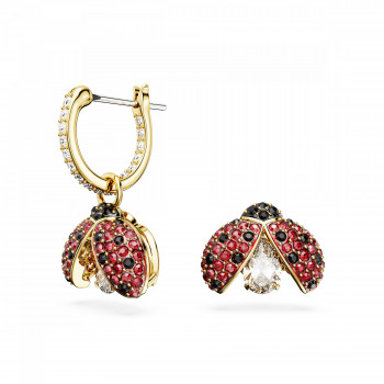Swarovski® 'Idyllia' Women's Gold Plated Metal Drop Earrings - Gold 5666131