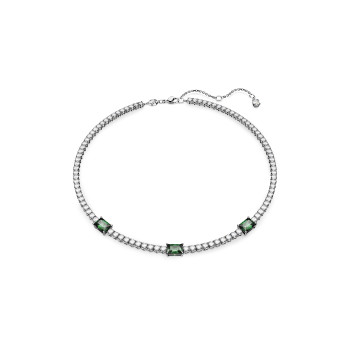 Swarovski® 'Matrix' Women's Base Metal Necklace - Silver 5666168