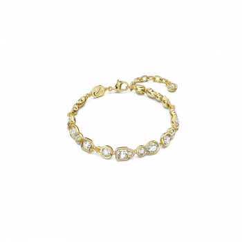Swarovski® 'Dextera' Women's Gold Plated Metal Bracelet - Gold 5667044