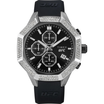 Timex® Chronograph 'Ufc King Chrono' Men's Watch TW2V99300