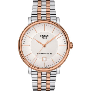 Tissot® Analogue 'Carson Premium Powermatic 80' Men's Watch T1224072203101