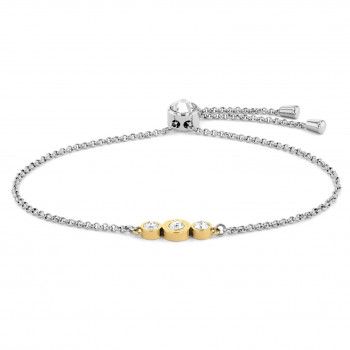 Tommy Hilfiger® Women's Stainless Steel Bracelet - Silver/Gold 2780540