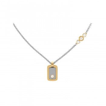 Tommy Hilfiger® Women's Stainless Steel Chain with Pendant - Silver/Gold 2780541
