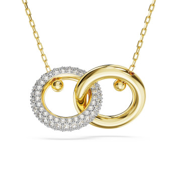 Swarovski® 'Dextera' Women's Gold Plated Metal Necklace - Gold 5668820