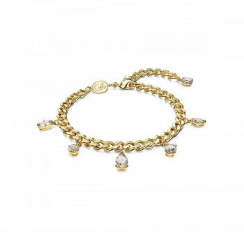 Swarovski® 'Dextera' Women's Gold Plated Metal Bracelet - Gold 5665830
