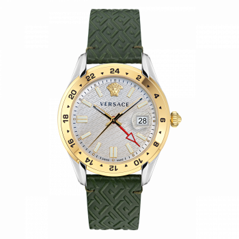 Versace® Analogue 'Greca Time Gmt' Men's Watch VE7C00223