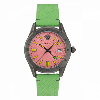 Versace® Analogue 'Greca Time Gmt' Men's Watch VE7C00323