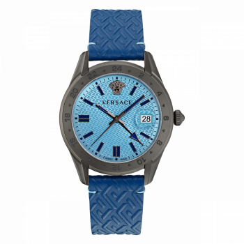 Versace® Analogue 'Greca Time Gmt' Men's Watch VE7C00423
