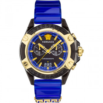 Versace® Chronograph 'Icon Active' Unisex's Watch VEZ700521