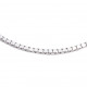 Orphelia® Women's Whitegold 18C Necklace - White KD-2001